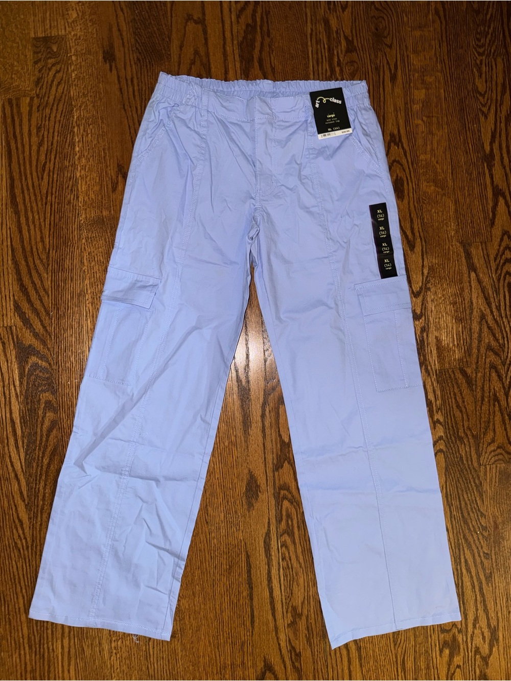 art class Pale Blue Kids Cargo Pants
